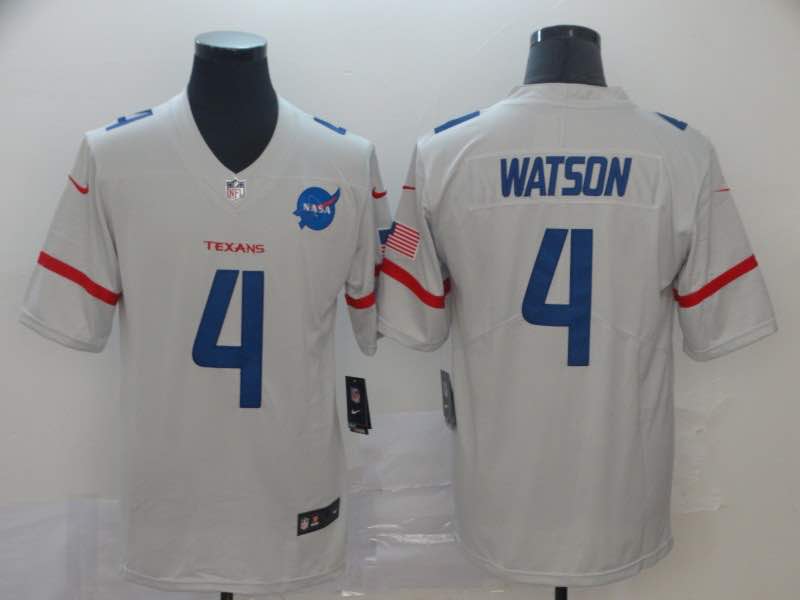 NFL Houston Texans #4 Watson White Vapor City Limited Jersey