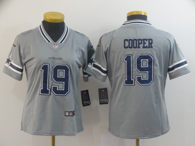 Womens NFL Dallas Cowboys #19 Cooper Inverted Jersey