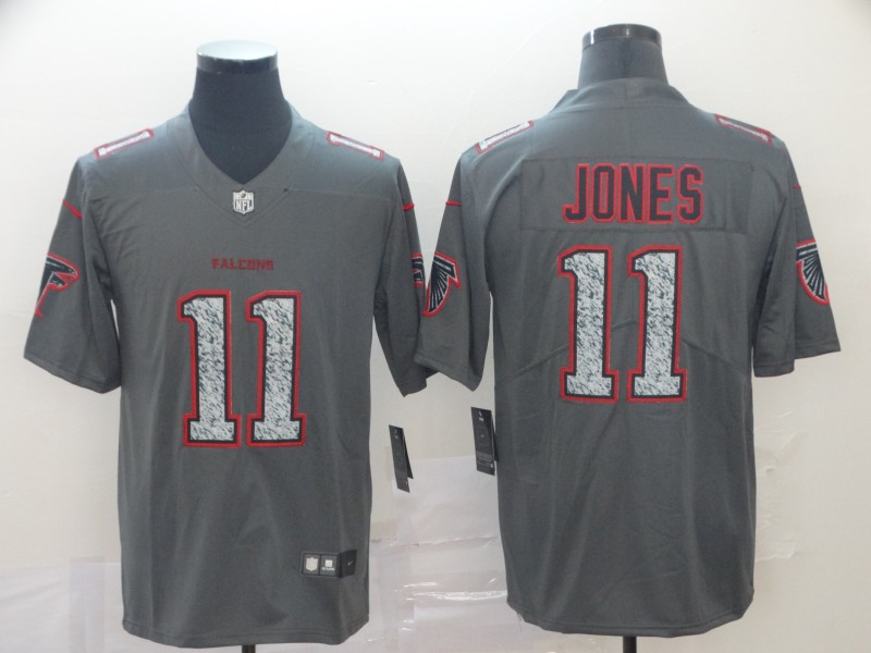 NFL Atlanta Falcons #11 Jones Legend Grey Limited Jersey