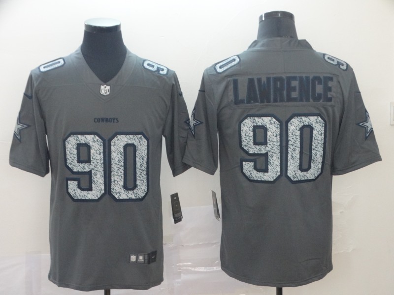 NFL Dallas Cowboys #90 Lawrence Legend Grey Limited Jersey