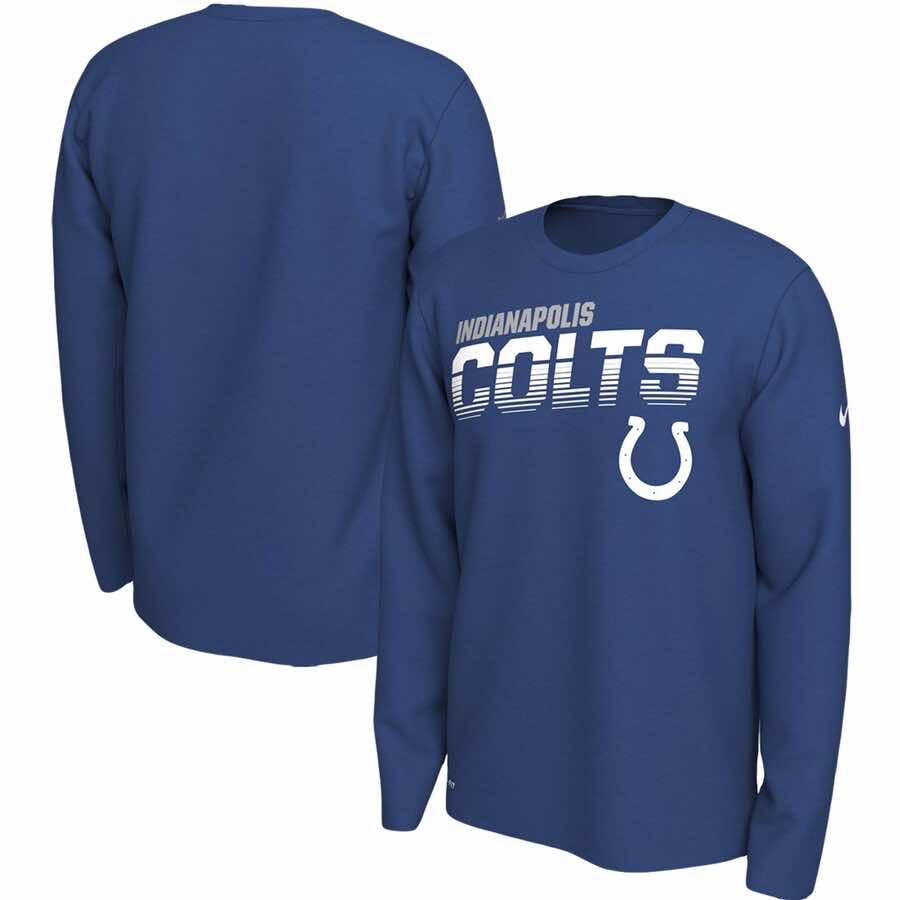 Indianapolis Colts Nike Long Sleeve T-Shirt - Royal