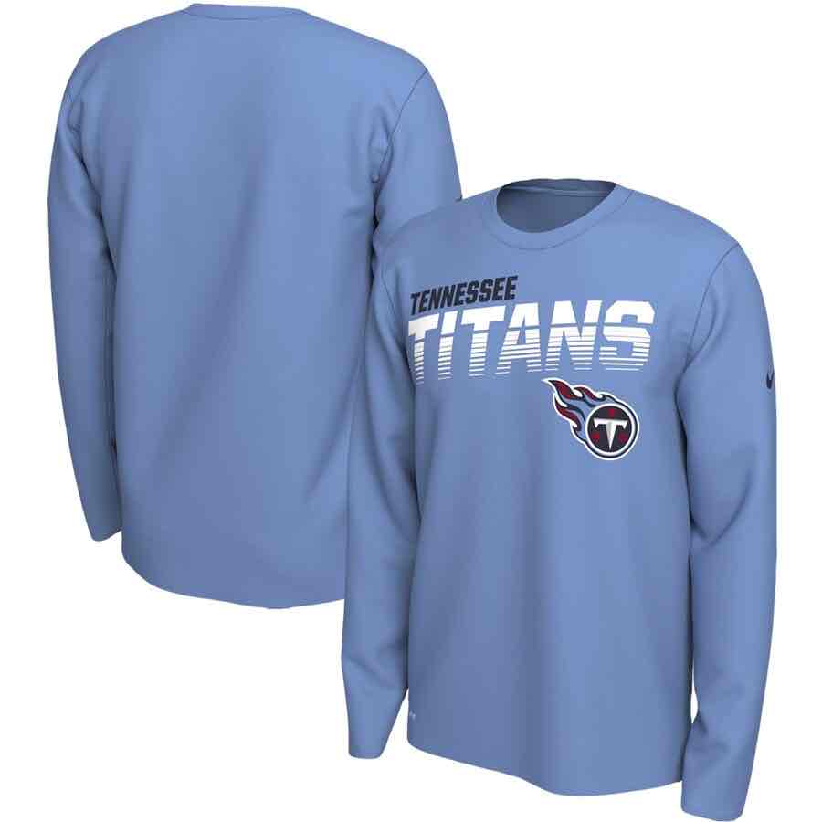 Tennessee Titans Nike Legend Long Sleeve T-Shirt - L.Blue