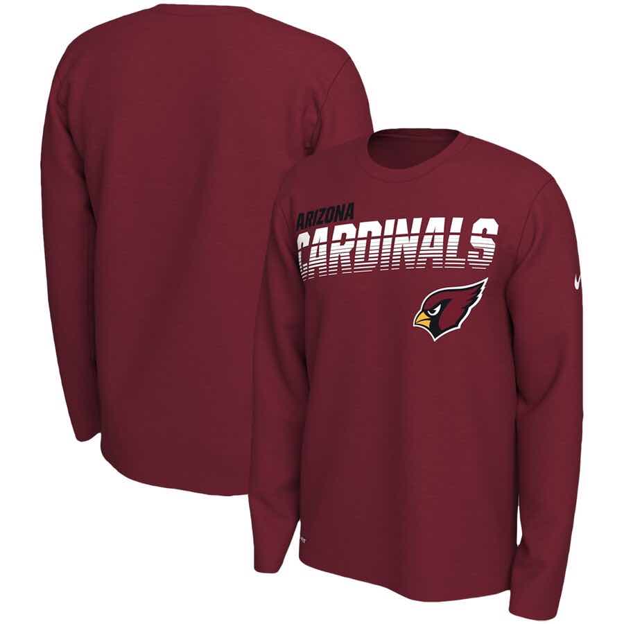 Arizona Cardinals Nike Long Sleeve T-Shirt - Cardinal