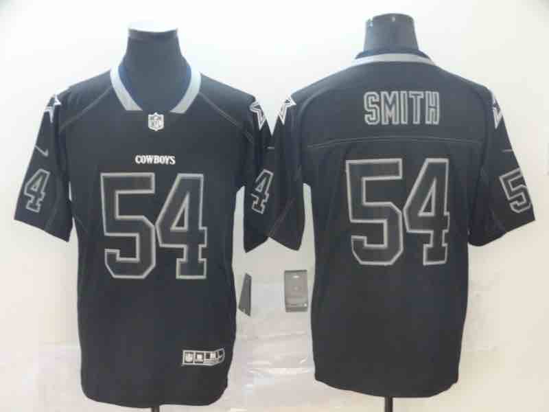 NFL Dallas Cowboys #54 Smith Black Legend Jersey