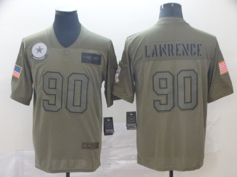 NFL Dallas Cowboys #90 Lawrence Salute to Service Limited Jersey