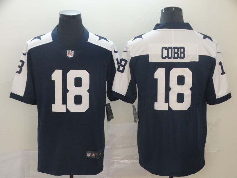 NFL Dallas Cowboys #18 Cobb Thanksgiving Vapor Limited Jersey