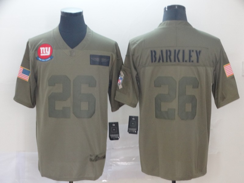 NFL New York Giants #26 Barkley Salute to Service Limited Jersey