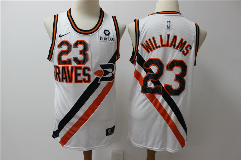 NBA Los Angeles Clippers #23 Williams White Game Jersey