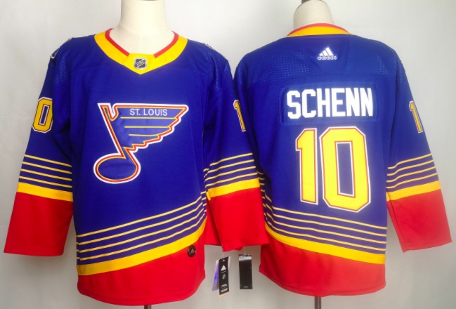 NHL St.Louis Blues #10 Schenn Blue Jersey