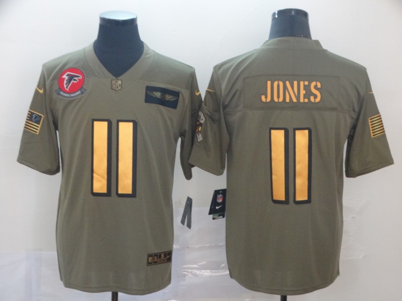 NFL Atlanta Falcons #11 Jones Salute to Service Limited Jersey