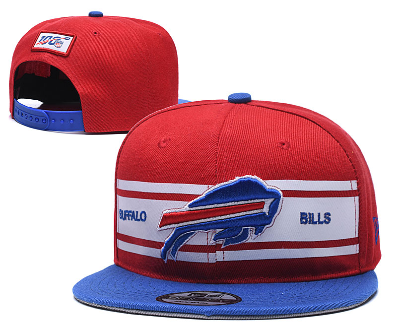 NFL Buffalo Bills Red Snapback Hats--YD