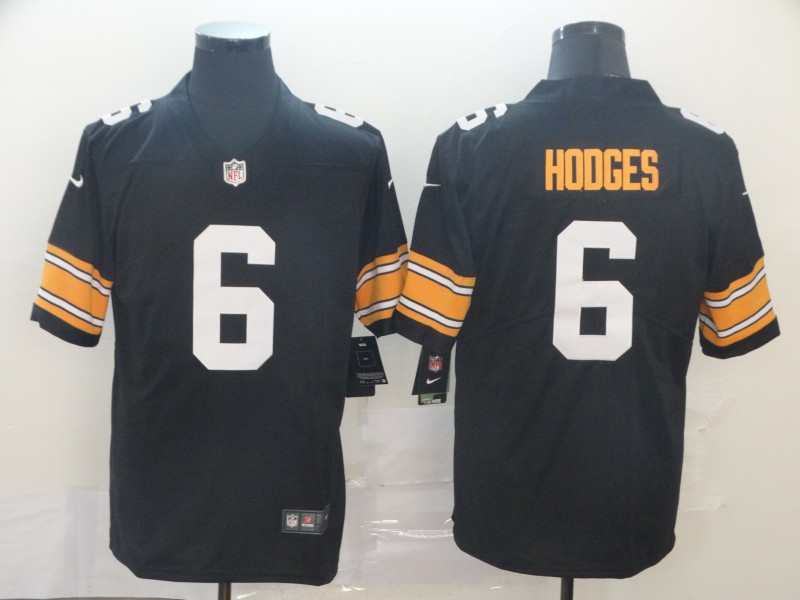 NFL Pittsburgh Steelers #6 Hodges Vapor Limited Purple Jersey