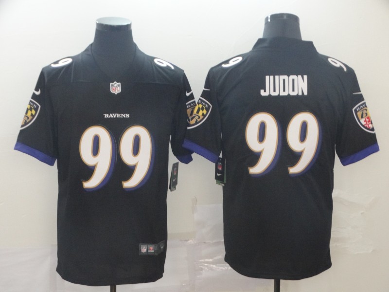 NFL Baltimore Ravens #99 Judon Black Vapor Limited Jersey