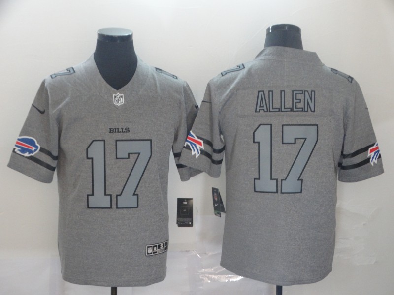 NFL Bufflo Bills #17 Allen Grey Throwback Jersey