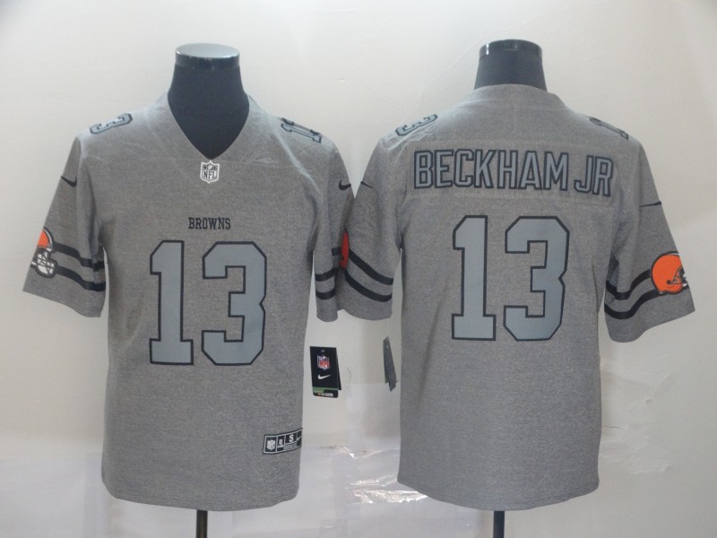 NFL Cleveland Browns #13 Beckham JR Throwback Jersey