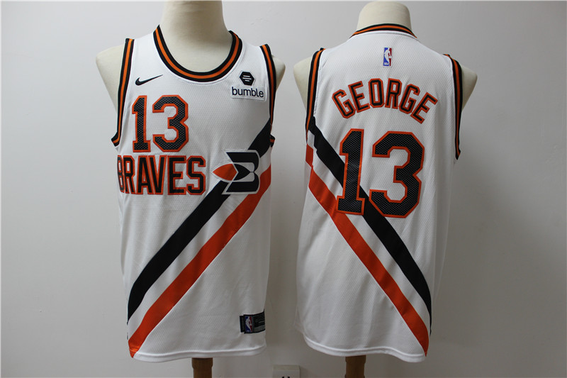 NBA Los Angeles Clippers #13 George White Color Jersey