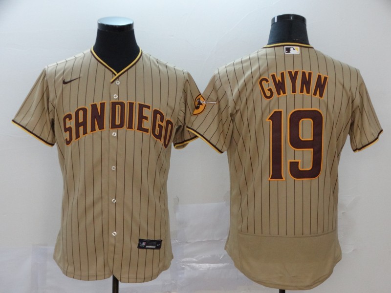 MLB San Diego Padres #19 Gwynn Brown Elite Jersey