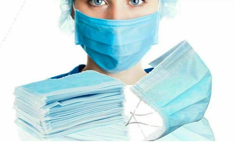 UK SURGICAL FACE MASK DISPOSABLE FLU FACE 3 PLY BEST QUALITY 50PCS Free Shipping