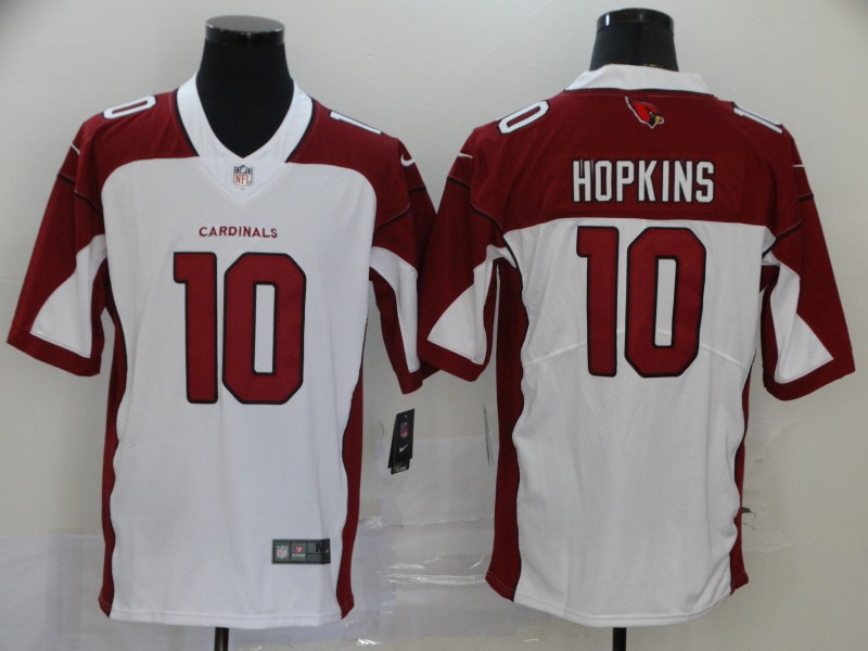 NFL Arizona Cardinals #10 Hopkins White Vapor Limited Jersey