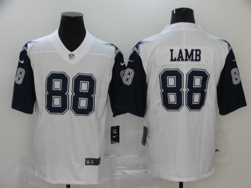 NFL Dallas Cowboys #88 Lamb White Color Rush Limited Jersey