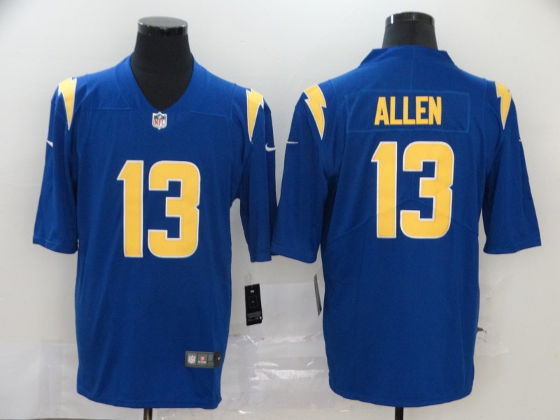 NFL San Diego Chargers #13 Allen Color Rush Limited Jersey