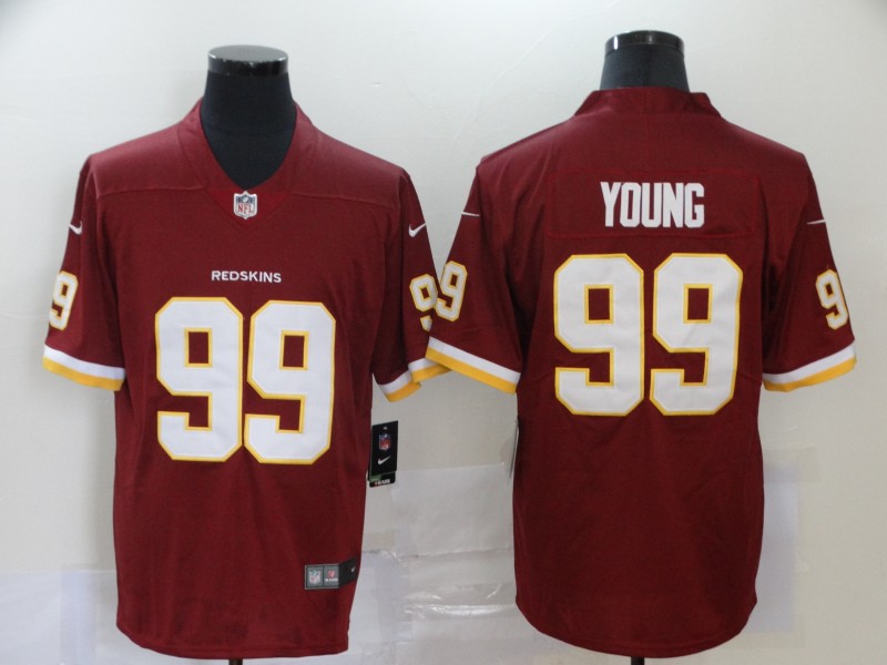 NFL Washington Redskins #99 Young Red Vapor Limited Jersey