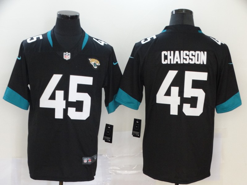 NFL Jacksonville Jaguars #45 Chaisson Black Vapor Limited Jersey