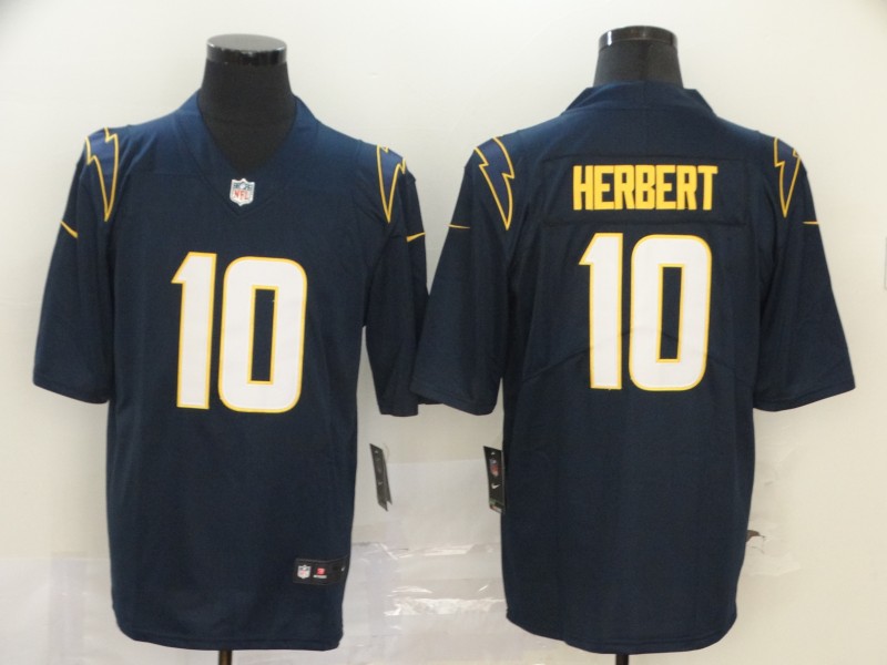 NFL San Diego Chargers #10 Herbert New Vapor Limited Jersey