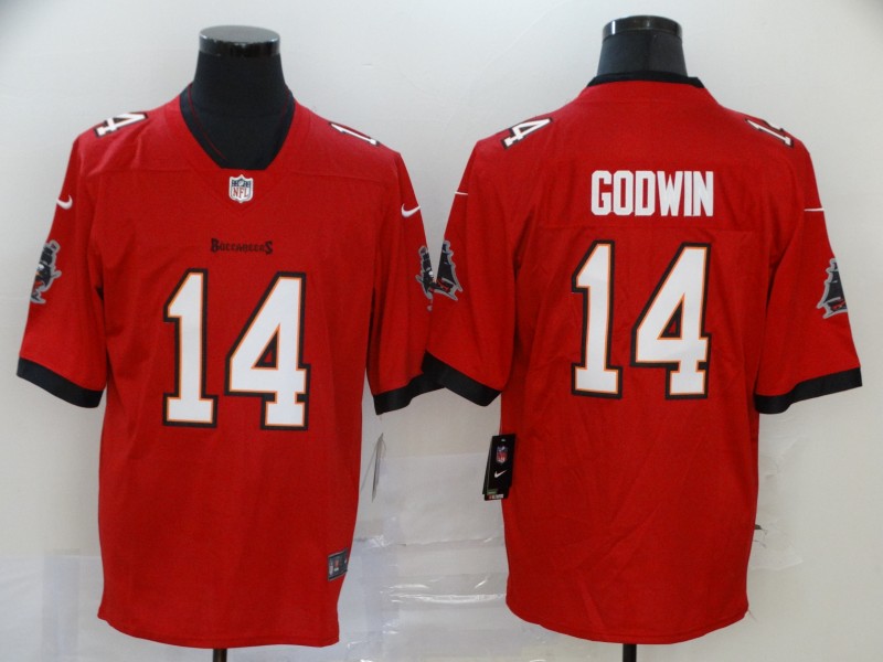 NFL Tampa Bay Buccaneers #14 Godwin Red Vapor Limited Jersey