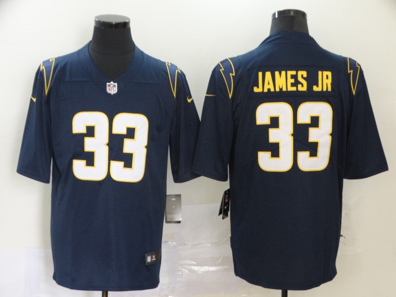 NFL San Diego Chargers #33 James JR Vapor Limited Jersey