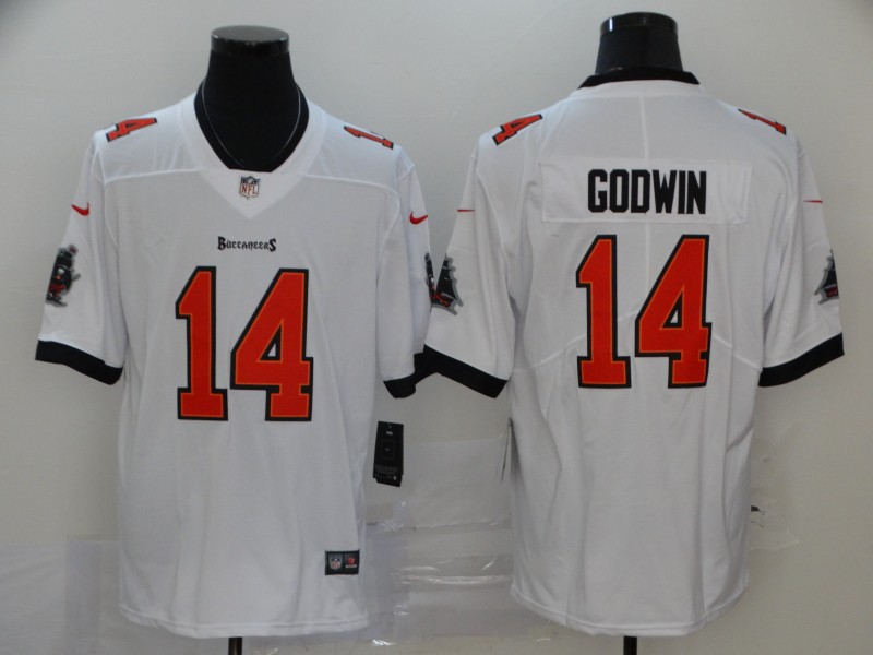 NFL Tampa Bay Buccaneers #14 Godwin White Vapor Limited Jersey