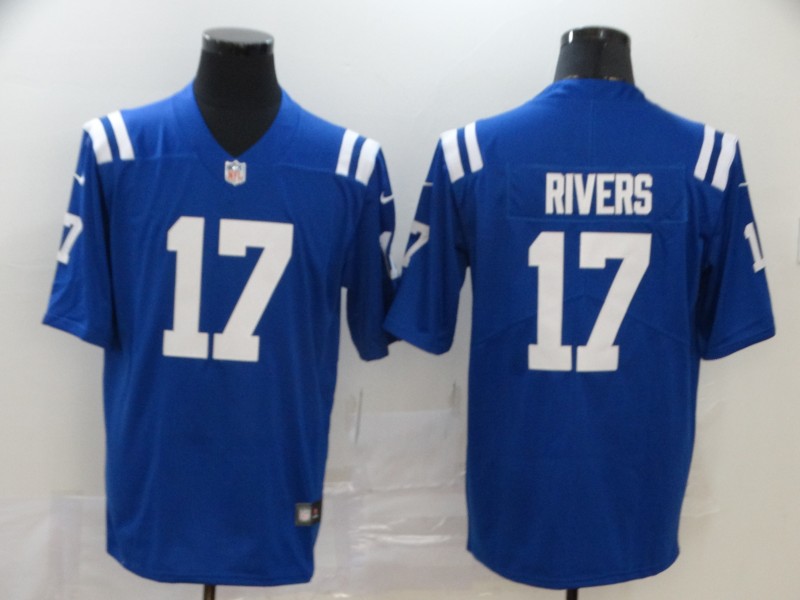 NFL Indianapolis Clots #17 Rivers Blue Vapor Limited Jersey