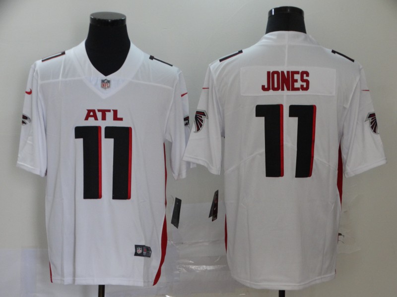 NFL Atlanta Falcons #11 Jones White Vapor Limited Jersey