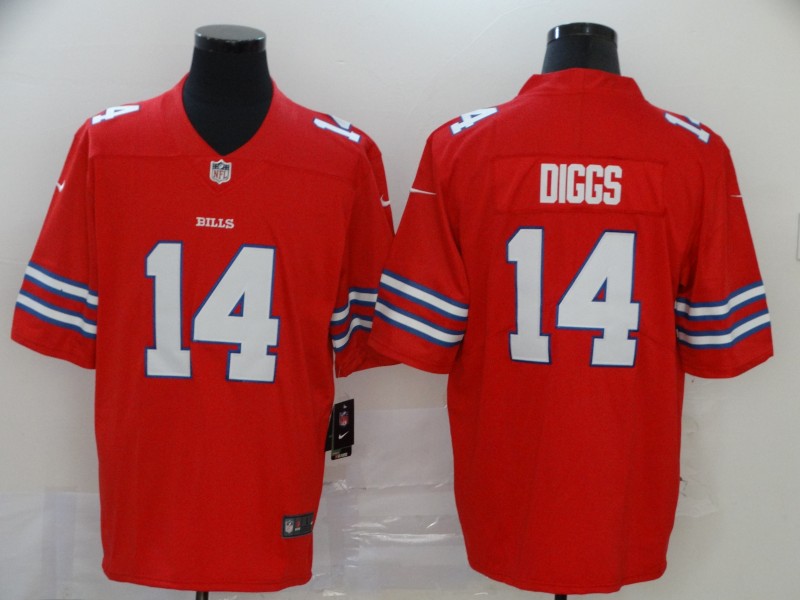 NFL Buffalo Bills #14 Diggs Red Vapor Limited Jersey