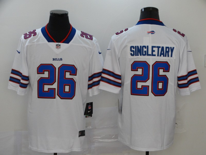 NFL Buffalo Bills #22 Singletary White Vapor Limited Jersey