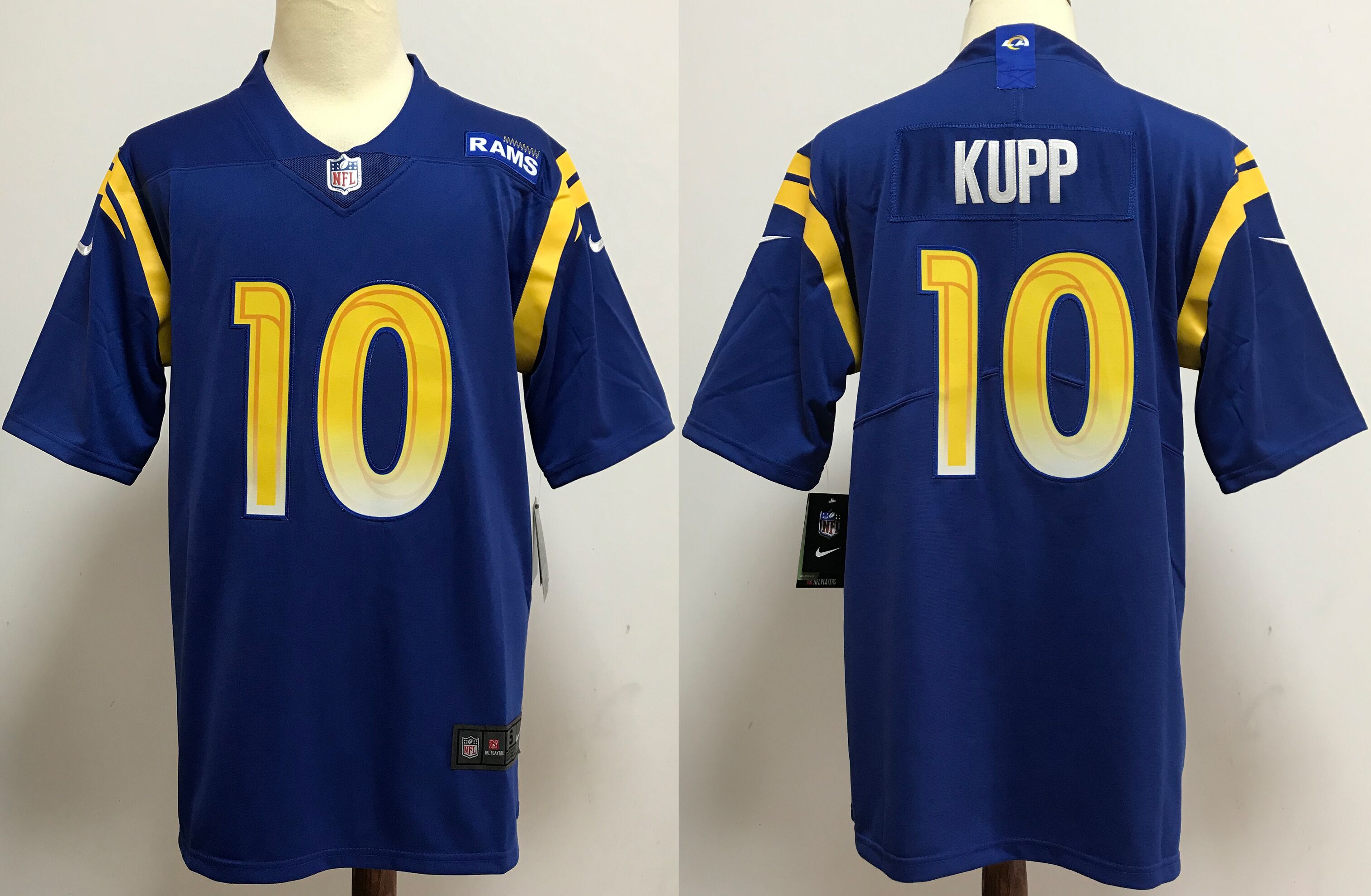NFL Los Angeles Rams #10 Kupp Blue Vapor Limited Jersey