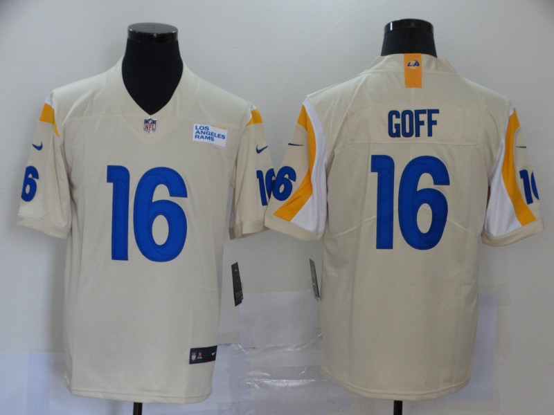 NFL Los Angeles Rams #16 Goff New Vapor Limited Jersey