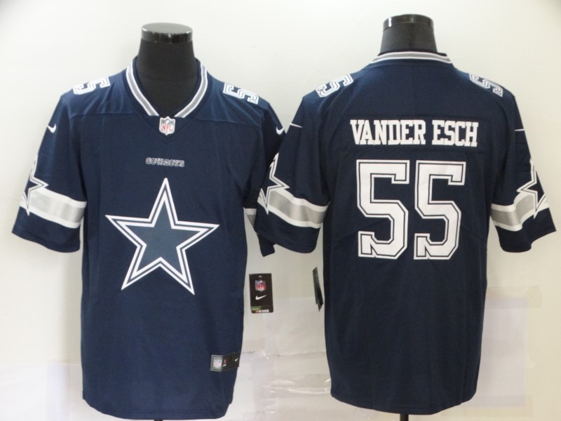 NFL Dallas Cowboys #55 Vander Esch Team Logo Fashion Jersey