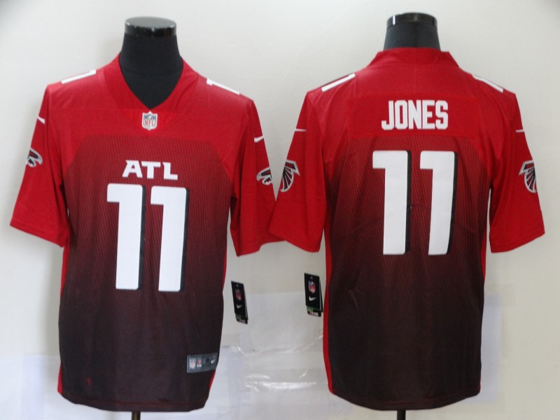 NFL Atlanta Falcons #11 Jones Vapor Limited Red Jersey