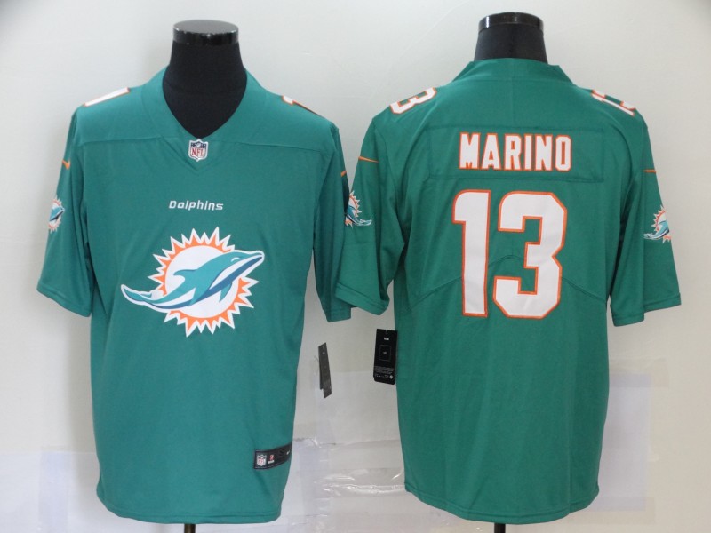 NFL Miami Dolphins #13 Marino Team Logo Fashion Jersey
