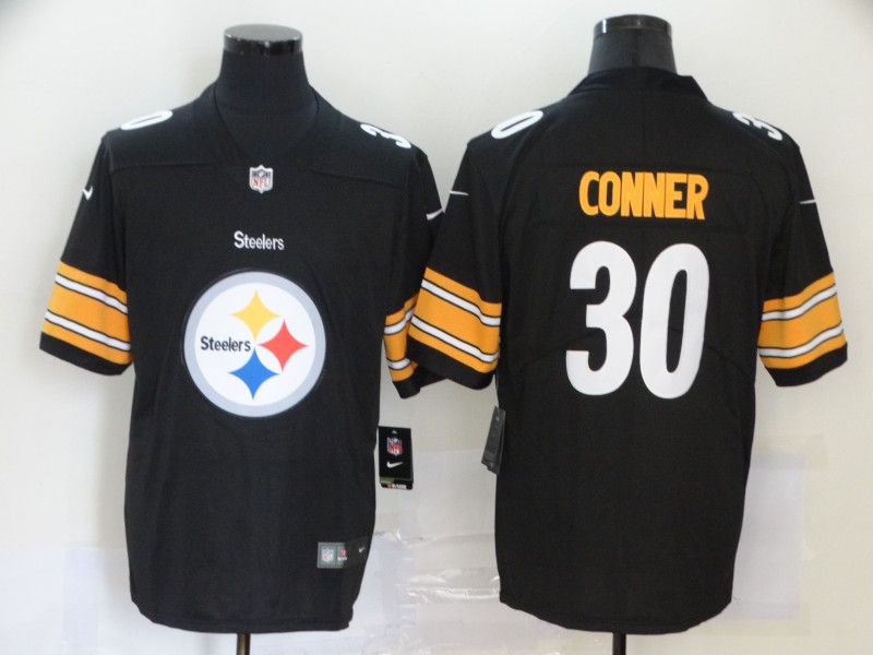 NFL Pittsbugher Steelers #30 Conner Black Team Logo Fashion Jersey