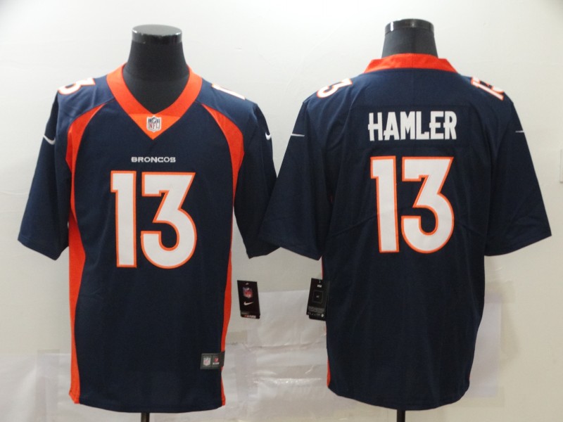 NFL Denver Broncos #13 Hamler Blue Vapor Limited Jersey
