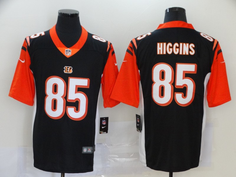 NFL Cincinnati Bengals #85 Higgins Black Vapor Limited Jersey