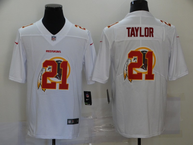 NFL Washington Redskins #21 Taylor White Shadow Limited Jersey