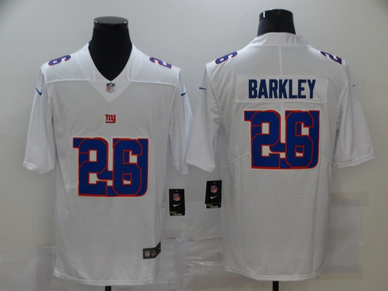 NFL New York Giants #26 Barkley White Shadow Limited Jersey