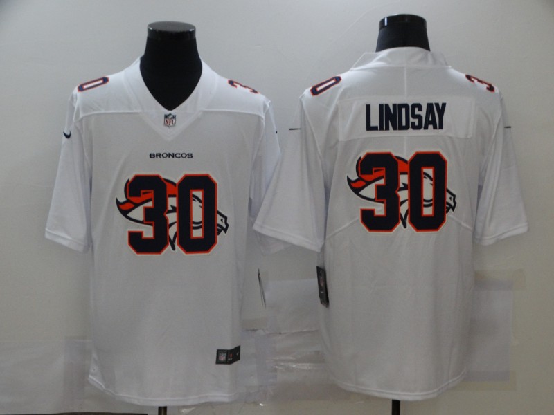 NFL Denver Broncos #30 Lindsay White Shadow Limited Jersey