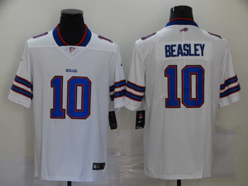 NFL Buffalo Bills #10 Beasley Vapor Limited White Jersey