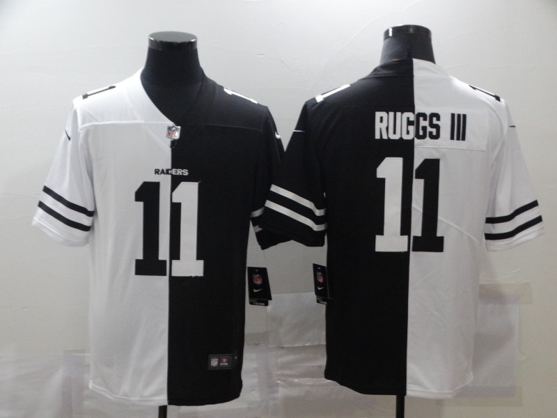 NFL Oakland Raiders #11 Ruggs III Half Color Limited Jersey