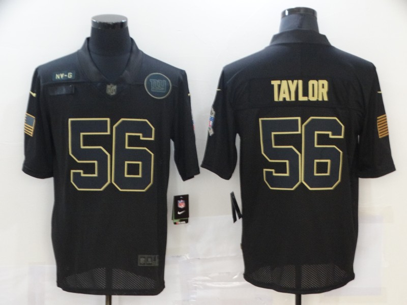 NFL New York Giants #56 Taylor Black Salute to Service Jersey