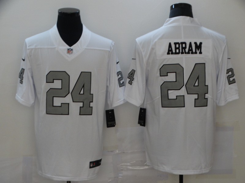 NFL Oakland Raiders #24 Abram White Color Rush Jersey